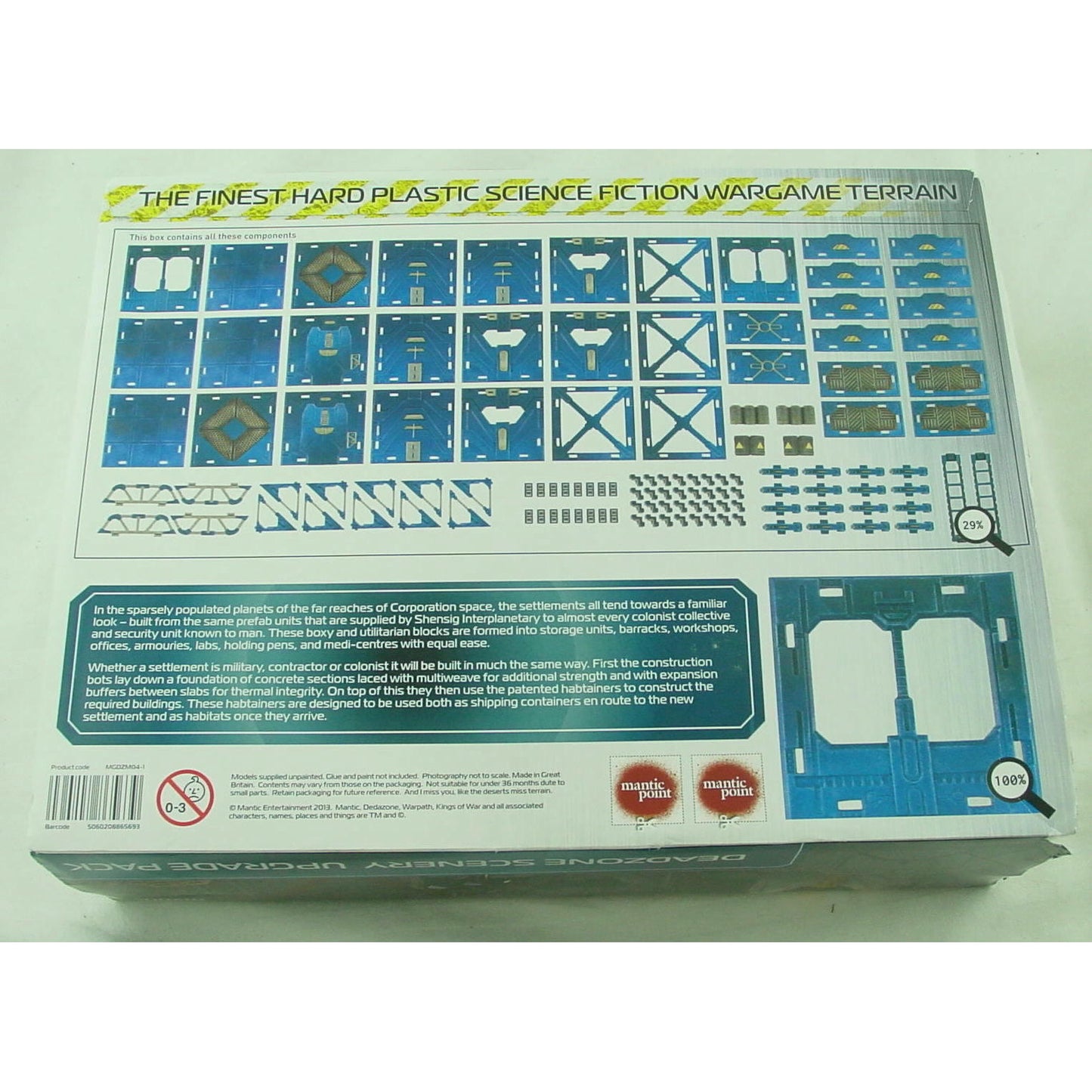 Mantic Games Deadzone: Scenery Upgrade Pack