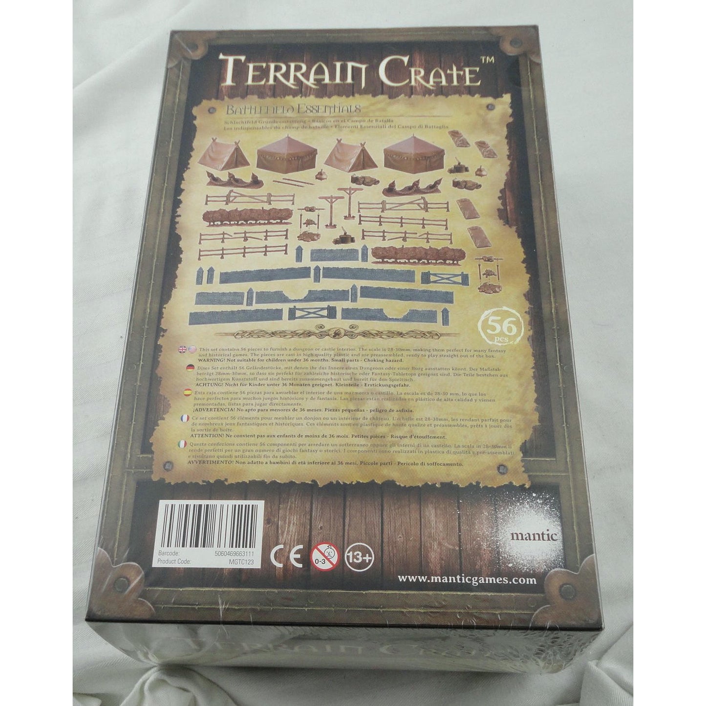 Image of Terrain Crate Battlefield Essentials Miniatures Scenery Mantic Games MGEMGTC123
