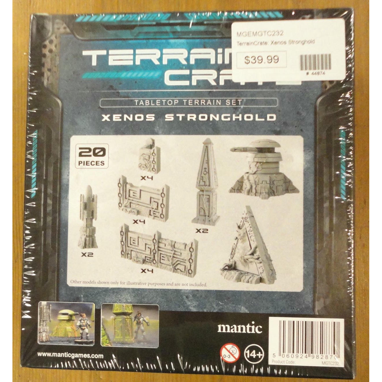 Image of Terrain Crate Xenos Stronghold Sci-fi Miniatures Scenery Mantic Games