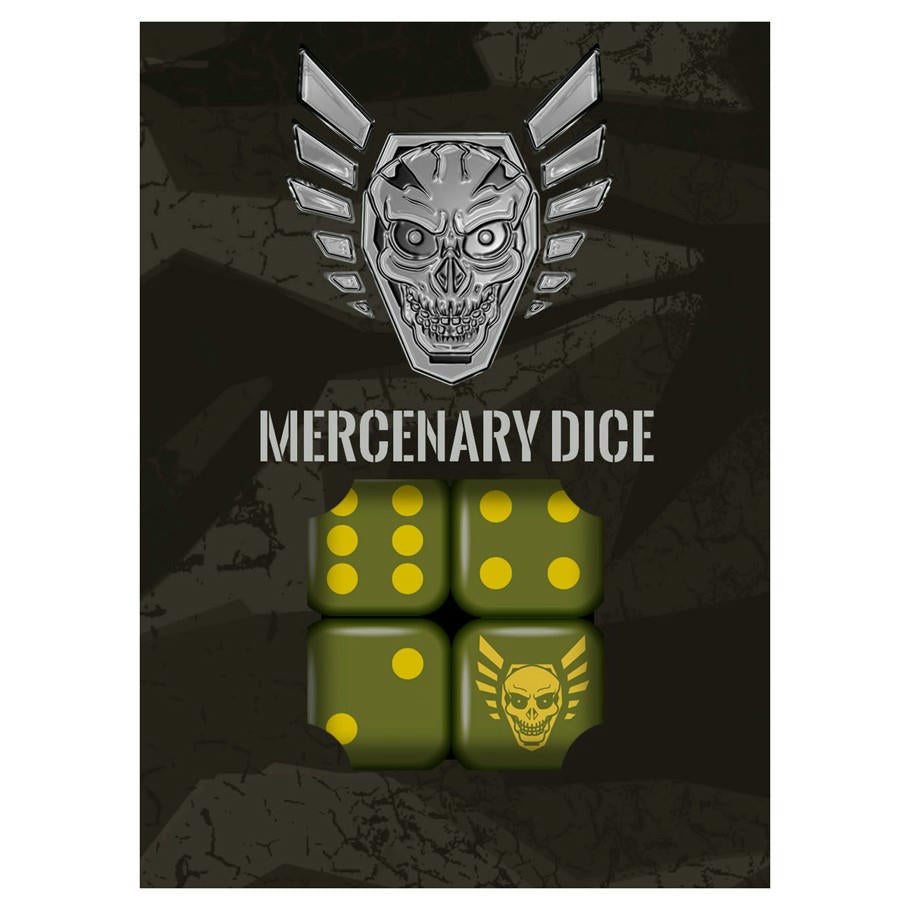 Image of Traveller RPG Mercenary Dice Set MGP40071