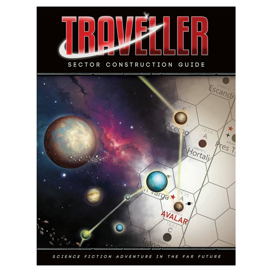 Image of Traveller RPG Sector Construction Guide Box Set MGP40076