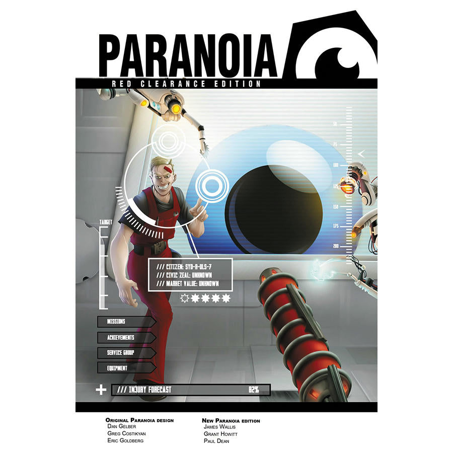 Image of Paranoia Roleplaying Game RPG Core Starter Set by Mongoose Publishing MGP50000