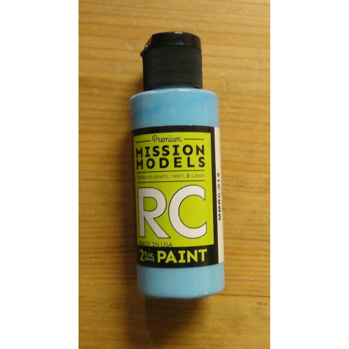 Image of Mission Models Sky Blue Polycarbonate/Lexan Paint 2oz MIOMMRC-012