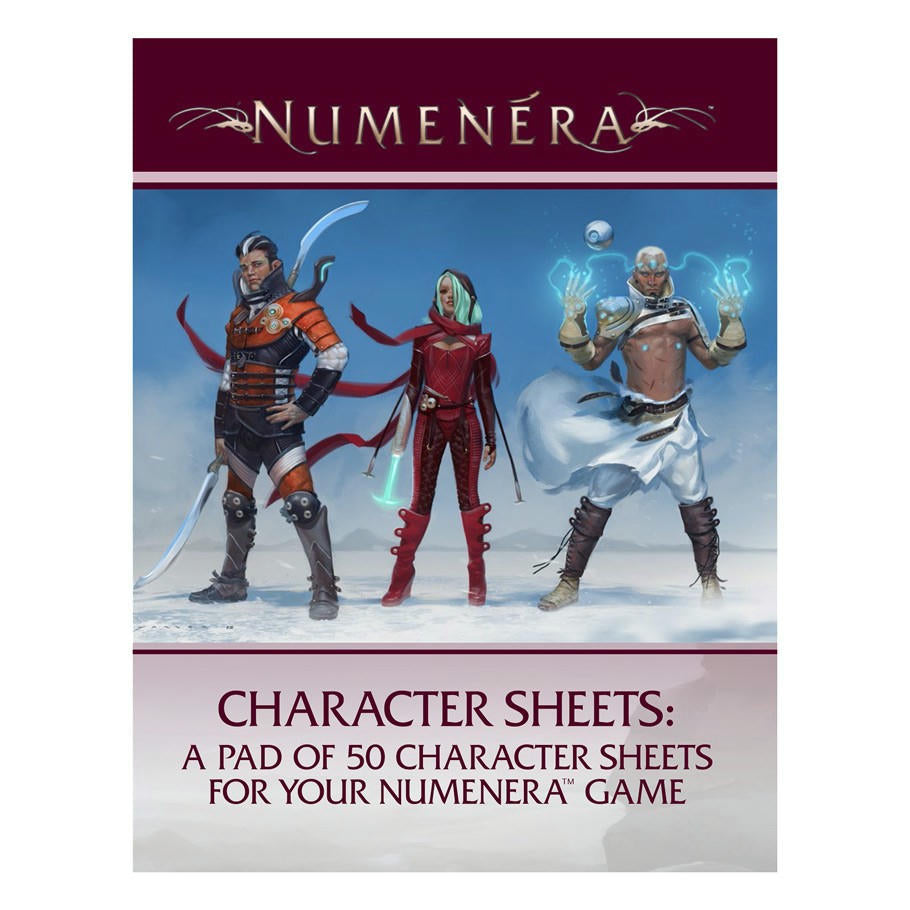 Numenera Character Sheets