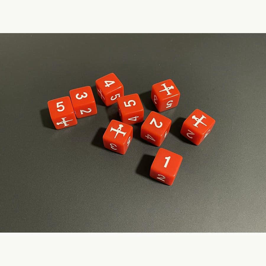Image of Cowboy Bebop Roleplaying Game RPG Swordfish Dice Set MPSL420068