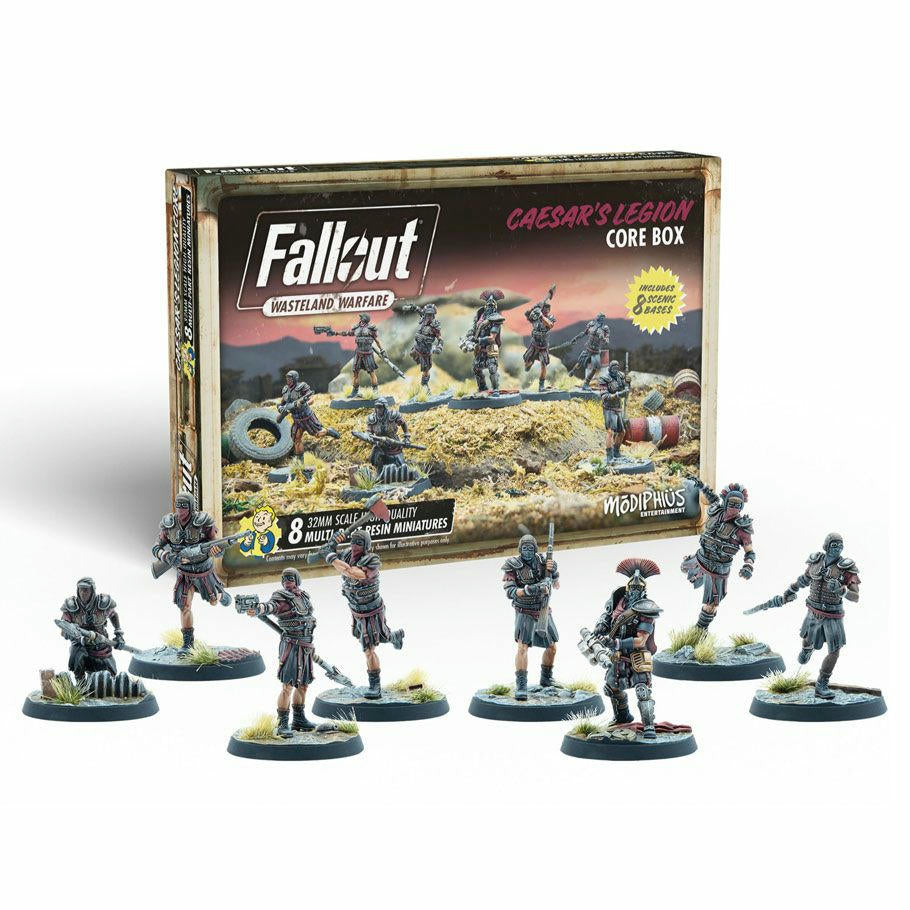Image of Fallout Wasteland Warfare: Caesar's Legion Core Box Miniatures MUH052148