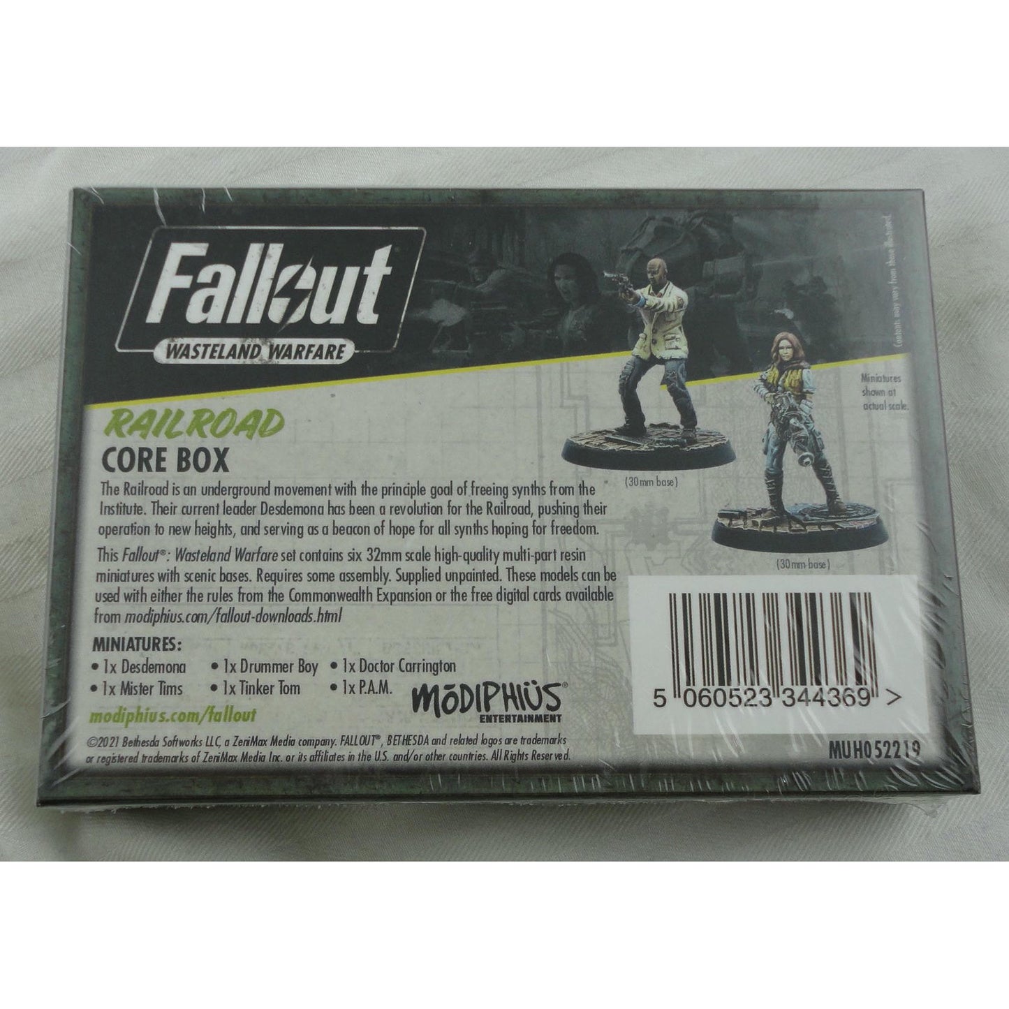 Image of Fallout Wasteland Warfare Game Railroad Core Box MUH052219