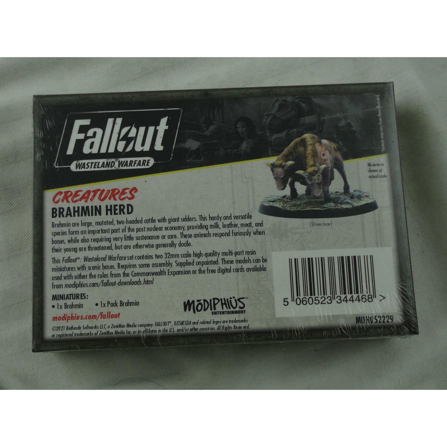 Image of Fallout Wasteland Warfare: Creatures: Brahmin Herd Expansion MUH052229