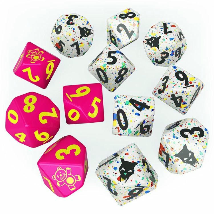 Image of Fallout Factions Nuka World Miniaures Game The Pack Faction Dice Set 107007