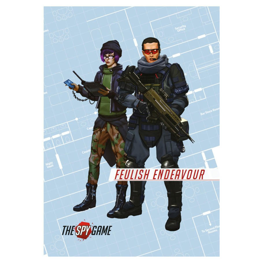 Image of The Spy Game 5E Espionage Roleplaying Game: Feulish Endeavor MUHBCG19002
