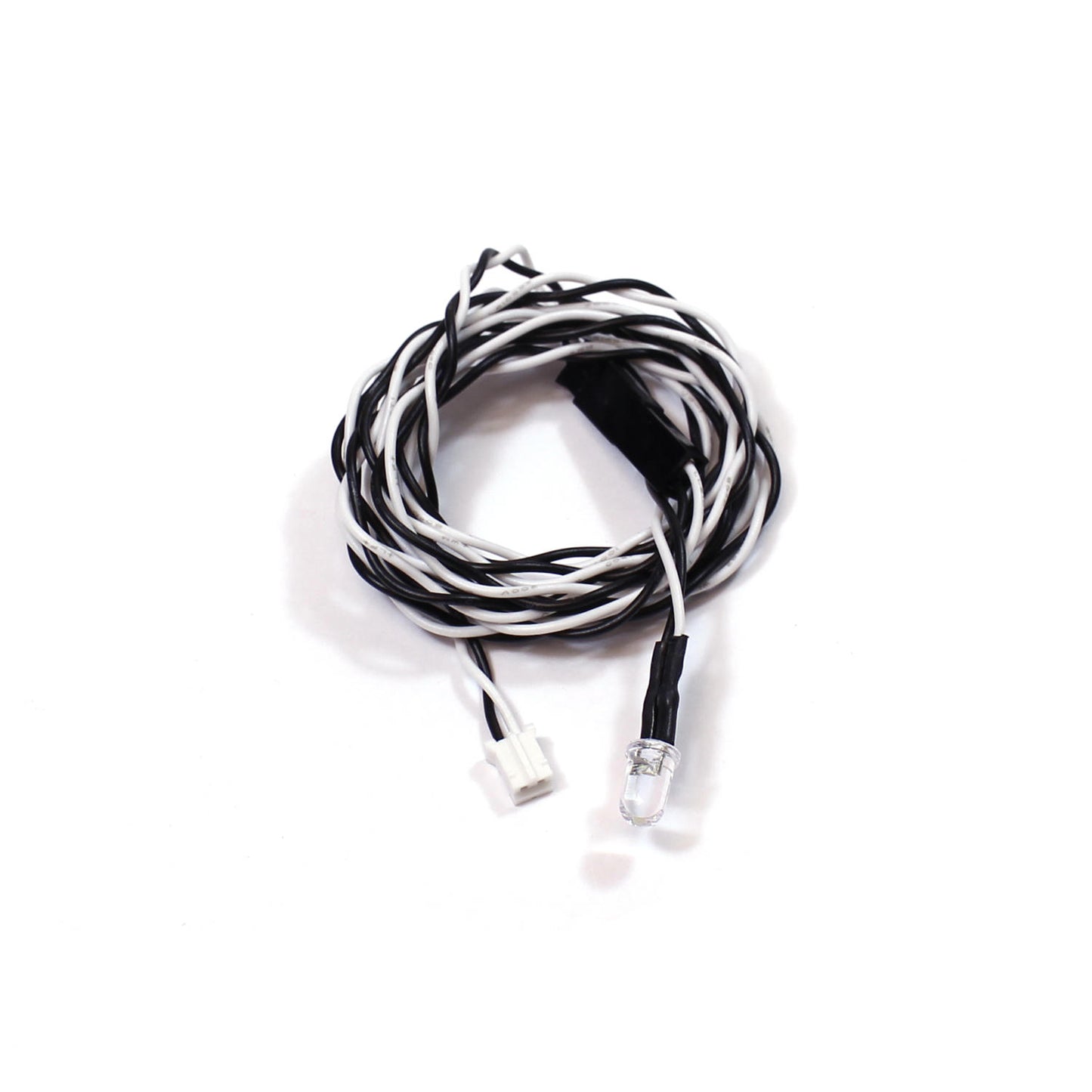 Image of 5mm White Airplane LED, 39 wire length