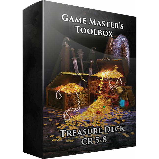 Image of Game Masters Toolbox: Treasure Trove CR 5-8