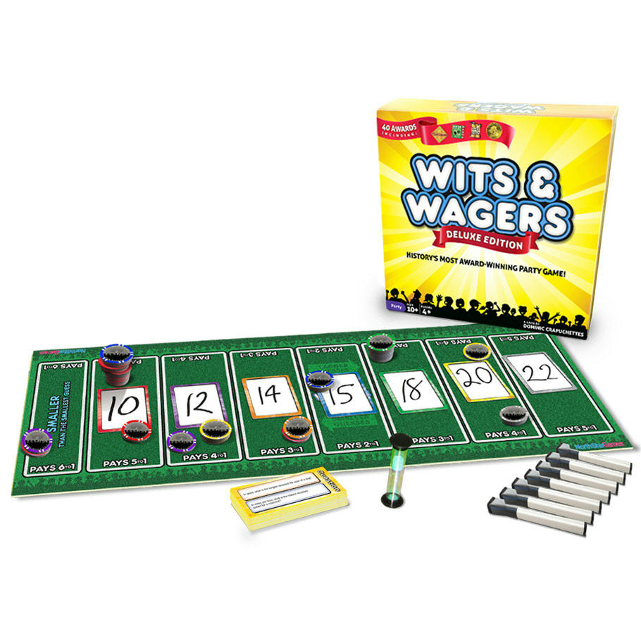 Image of Wits & Wagers Deluxe Trivia Game Game by Northstar Games NSG110