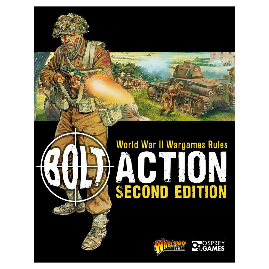 Image of Bolt Action Miniatures Game Second Edition Core Rulebook OSPBOLT14