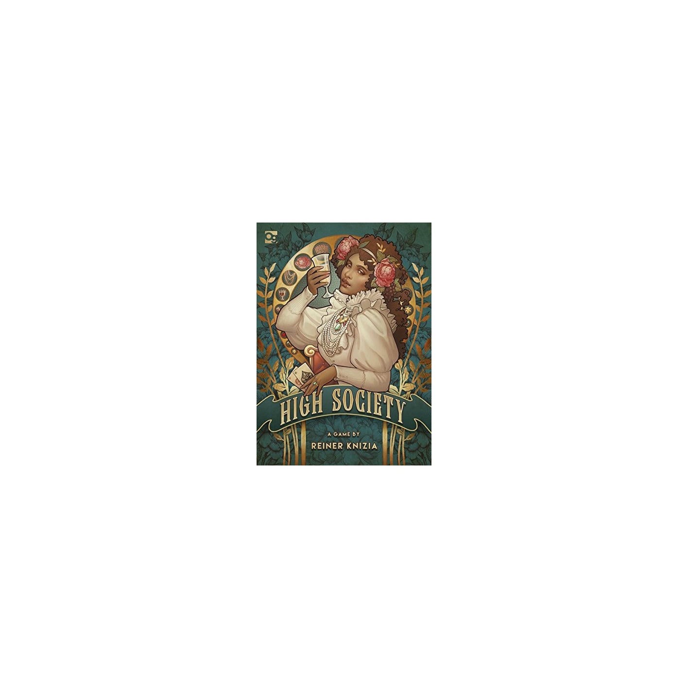Image of High Society Board Game by Osprey Games OSPGAM017 3-5 Players, 20 Minutes 14+