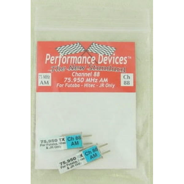 Image of 75Mhz AM Crystal Set for Futaba/Hitec/JR Radios-Chan 88