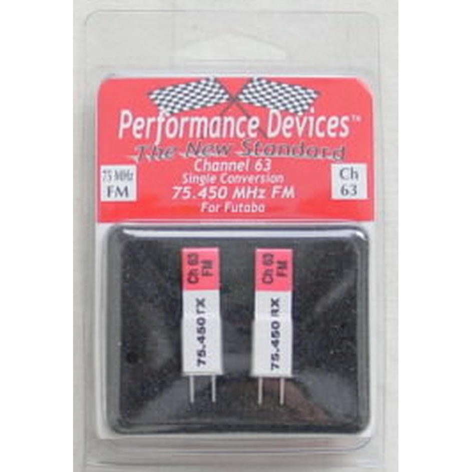 Image of Futaba 75Mhz FM Transmitter/Receiver Crystal Set - Channel 63 75.450mhz
