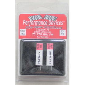 Image of Futaba 75Mhz FM Transmitter/Receiver Crystal Set - Channel 79 75.770mhz