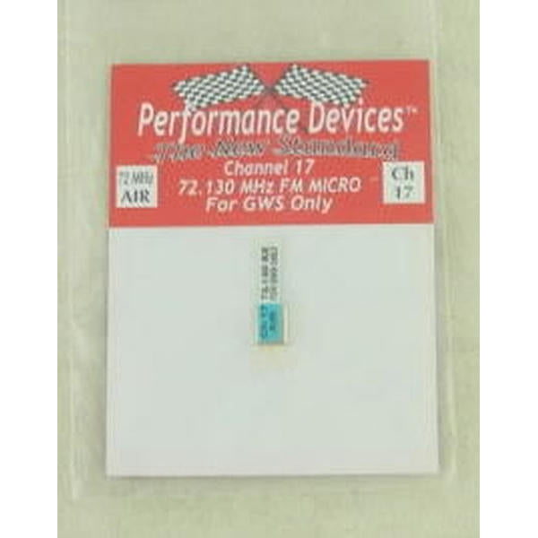 Chan 17 FM Mirco Crystal 72.130MHz