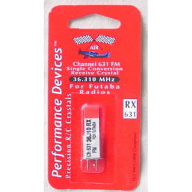 Futaba Single Conversion 36Mhz Receiver Crystal (Channel 631 - 36.310)