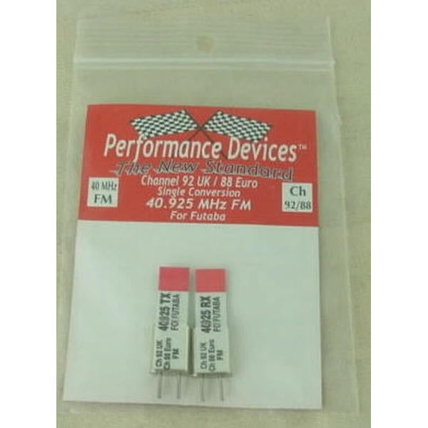 Futaba 40Mhz FM SC TX/RX Set 40.925 92UK/88 Euro