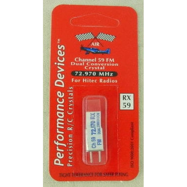 Hitec FM DC RX Crysatal CH59 72.970