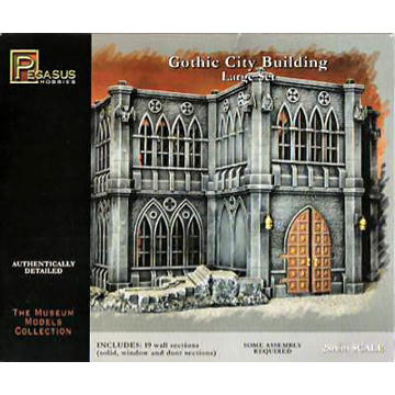 WWII Gothic City Building Large Set