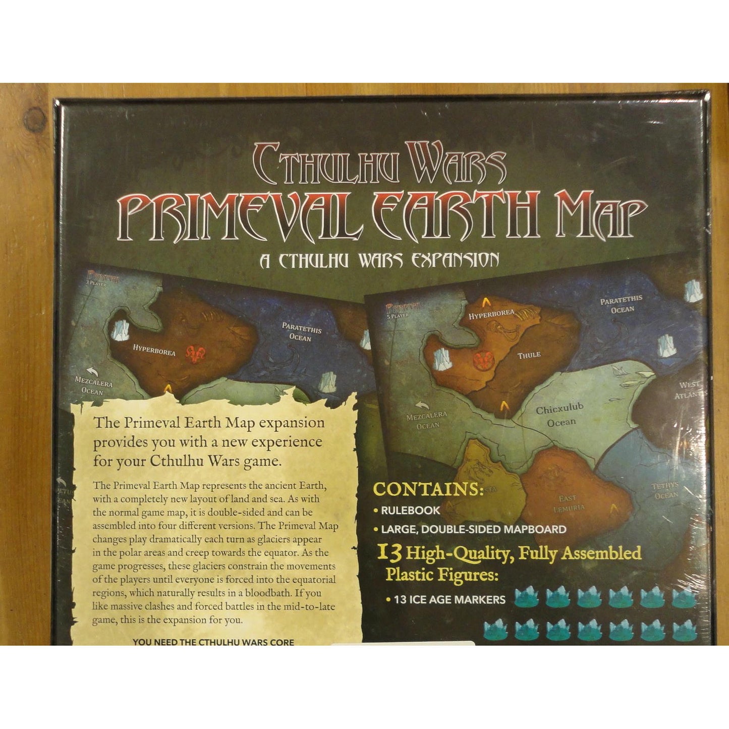 Petersen Games Primeval Earth Map