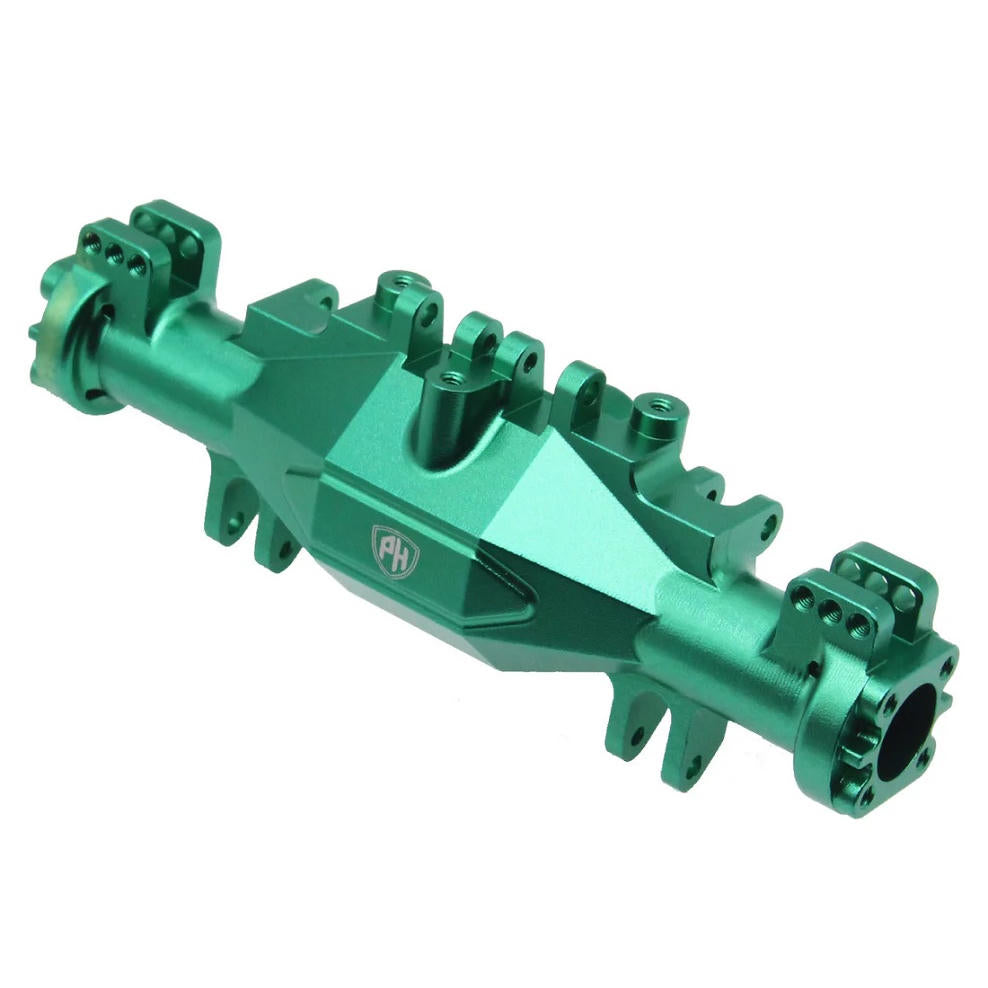Image of Aluminum Front or Rear Axle Housing Set, Green, for Losi