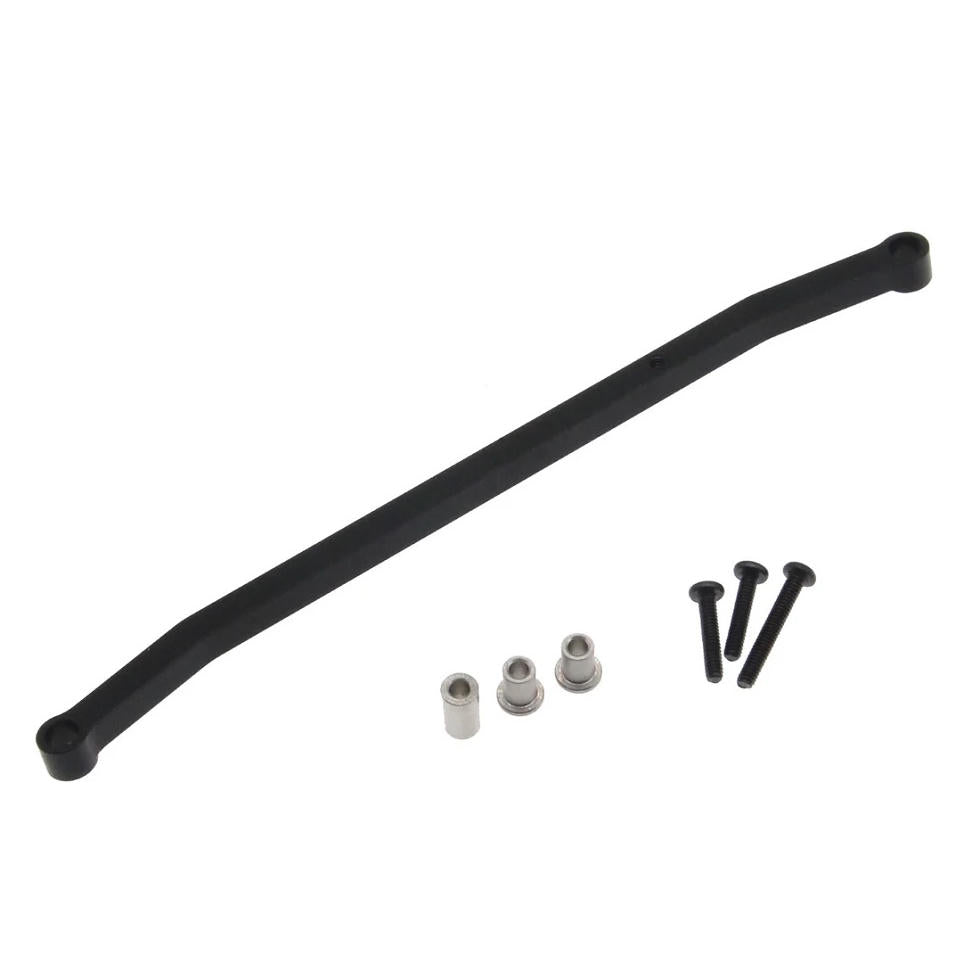 Image of Aluminum Steering Tie Rod, Black, for Losi Mini LMT