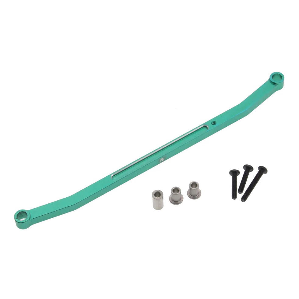 Image of Aluminum Steering Tie Rod, Green, for Losi Mini LMT