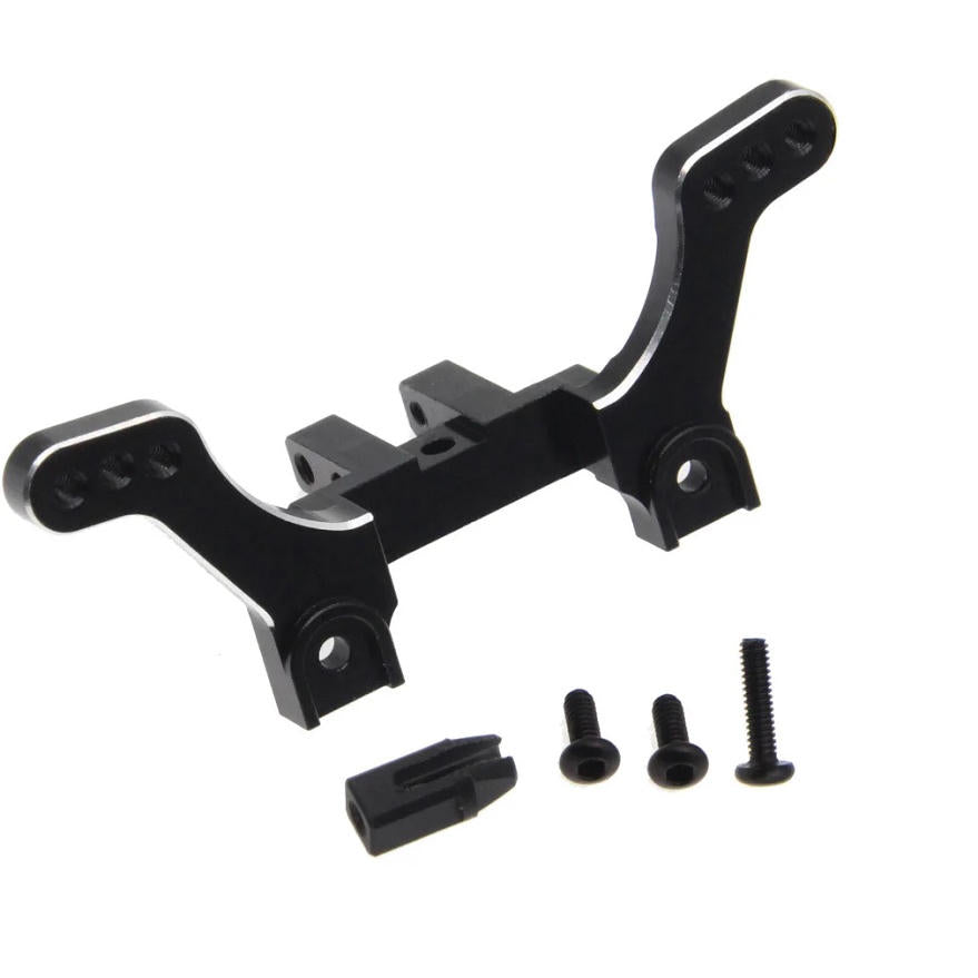 Image of Aluminum Rear Shock Tower, Black, for Kyosho Mini-Z