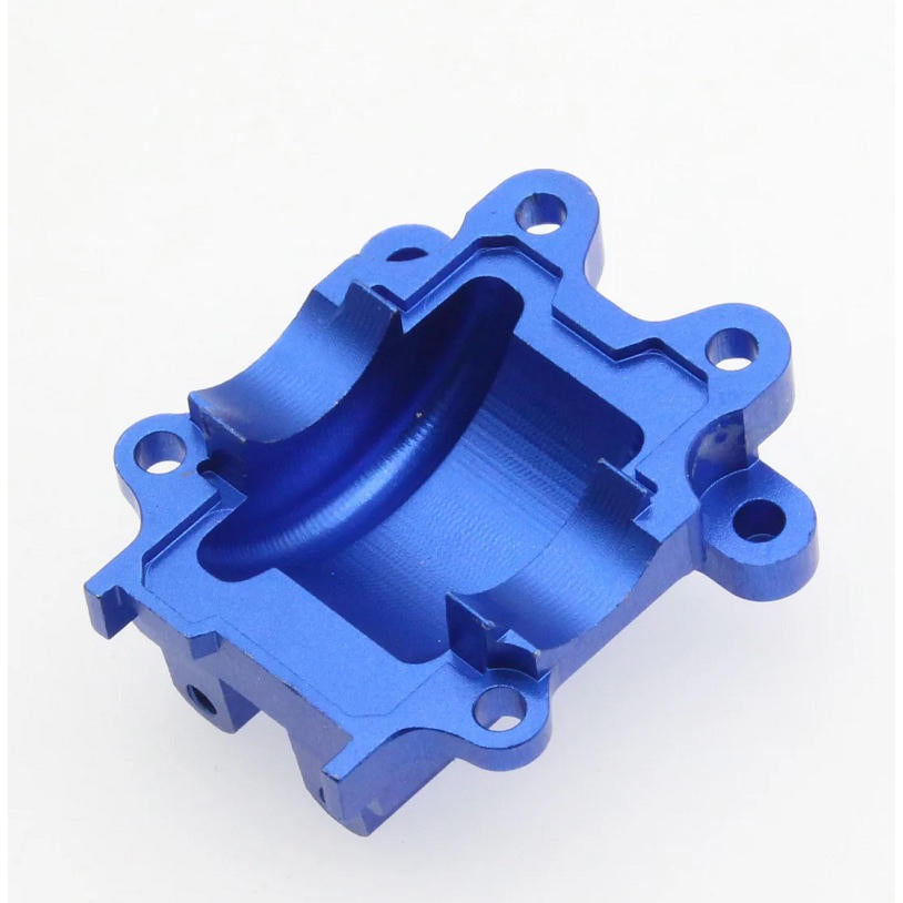 Image of Aluminum Front Gear Box, Blue, for Arrma Grom