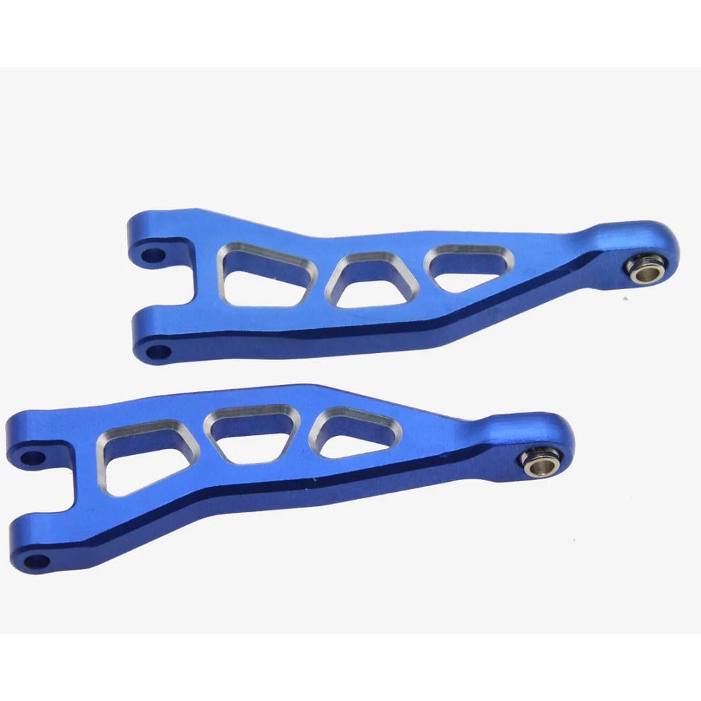 Image of Aluminum Rear Upper Arms, Blue for Arrma Grom