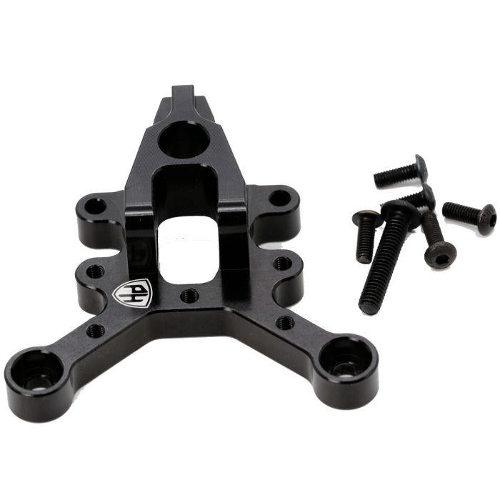 Image of Aluminum Front Bace Mount, Black, for Arrma 6S