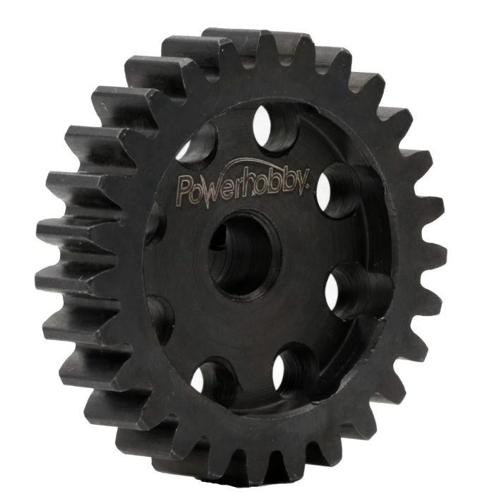 Image of Hardened Steel 23T Mod1 5mm Pinion Gear with 2 Grub Screws