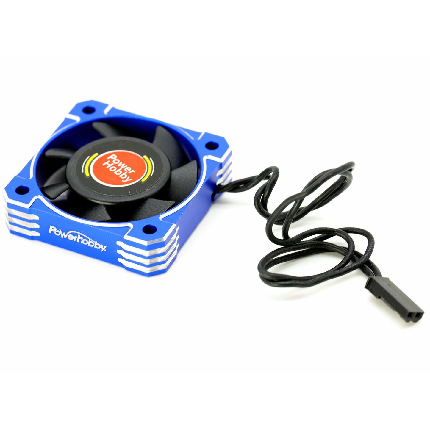 Image of Powerhobby 40x40mm 16,000RPM Tornado RC Cooling Fan w/Blue Alloy Case