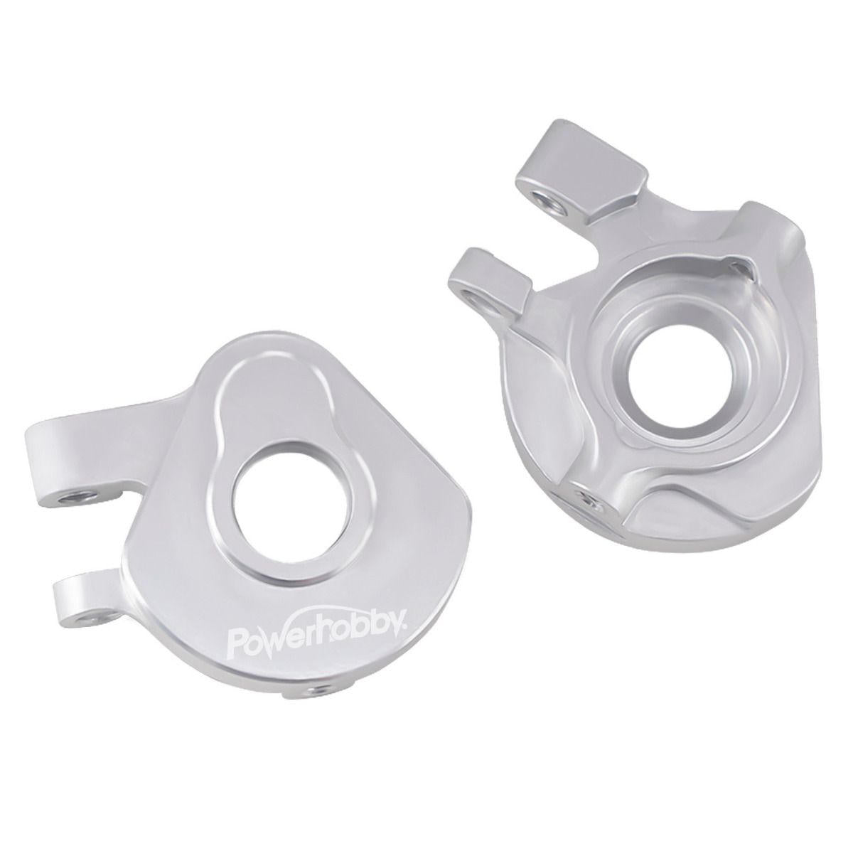 Image of Aluminum Steering Knuckles Blocks Traxxas TRX-4M Silver