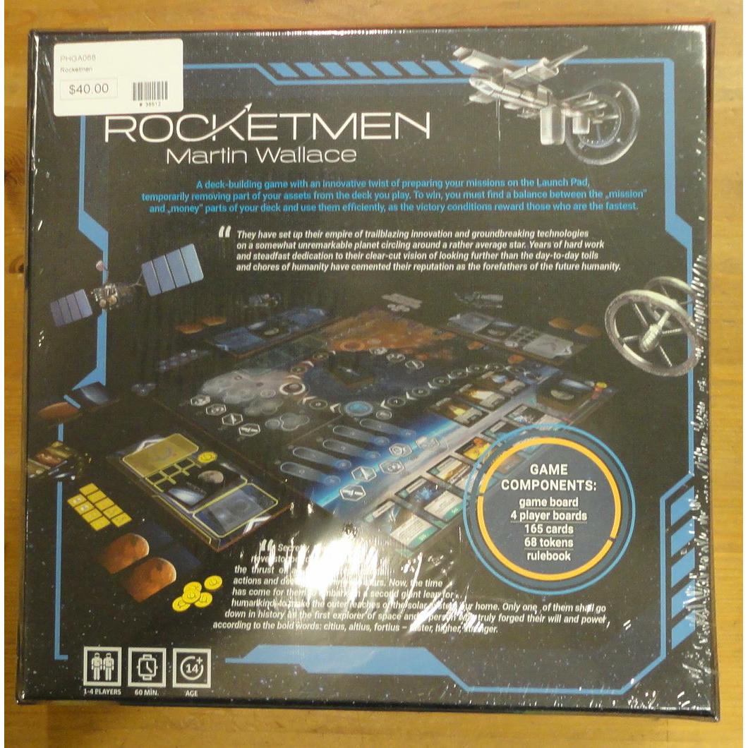Image of Rocketmen Board Game by Phalanx Games PHGA068