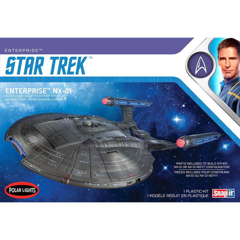 1/1000 Star Trek NX-01 Enterprise Snap