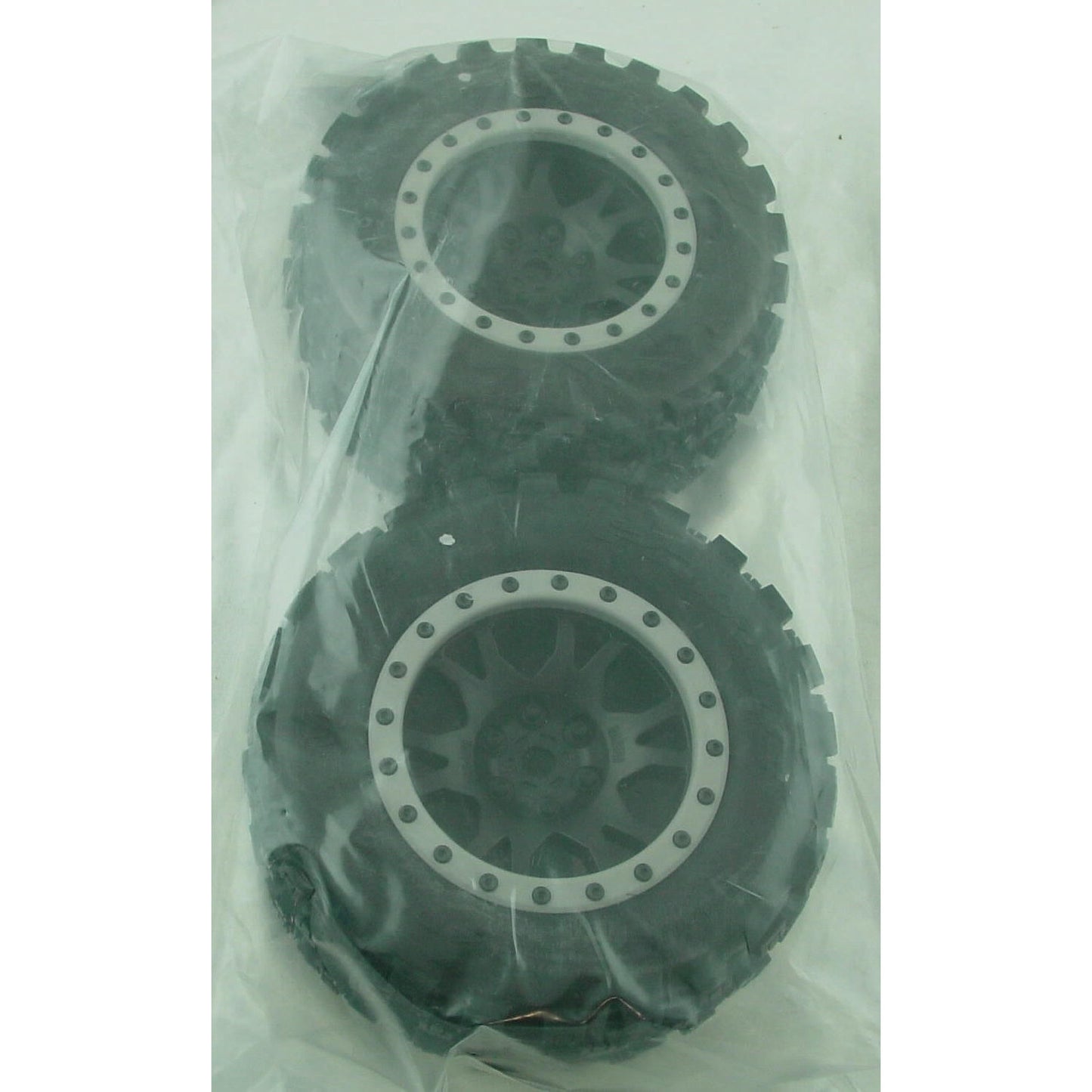 Image of Traxxas X-Maxx 4.3 Pro-Loc Impulse Wheels/Badlands All-T Tires w/Gray Rings