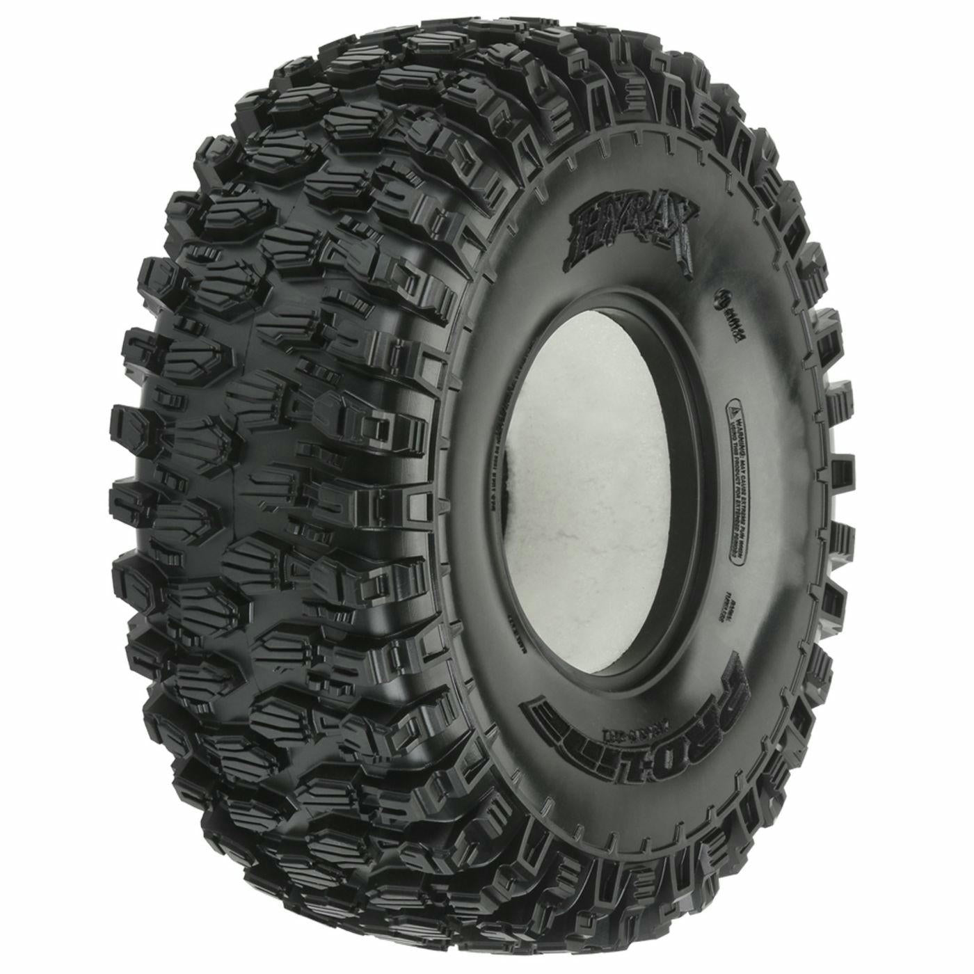 Image of Pro-Line Hyrax 2.2 G8 Rock Terrain Truck Tires w/Foam (One Pair) PRO10132-14