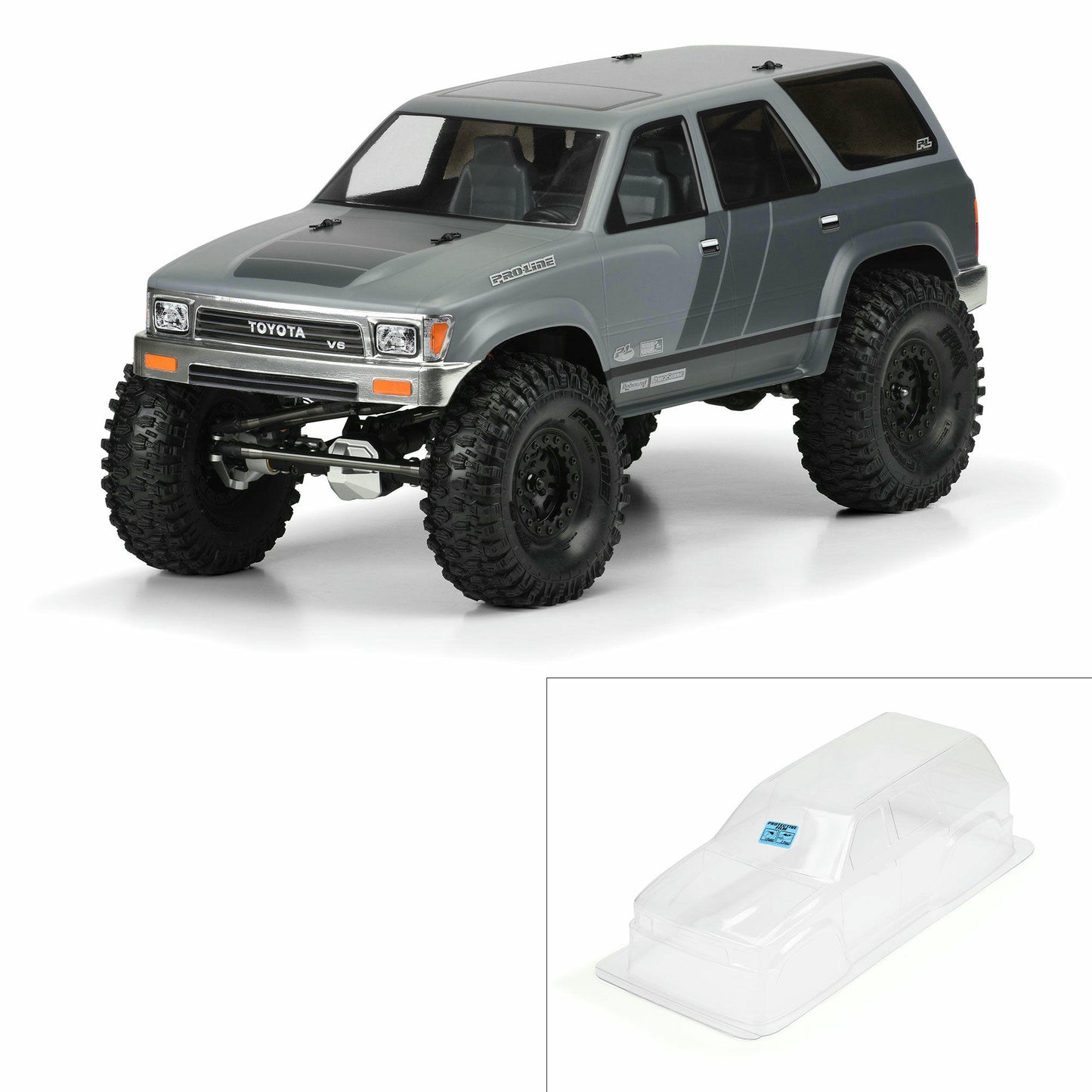 Image of Pro-Line 1991 Toyota 4Runner Unpainted Body 12.3 Wheelbase Rock Crawlers 348100