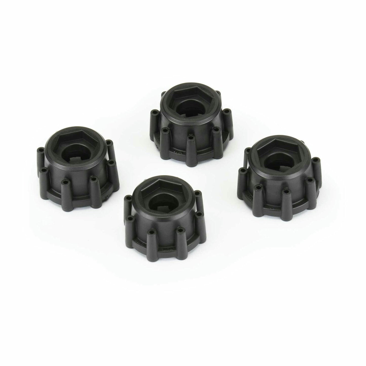 Image of Pro-Line 8x32 Wheel to 17mm Hex 1/2 Offset Wheel Adapters (4pcs) PRO634500