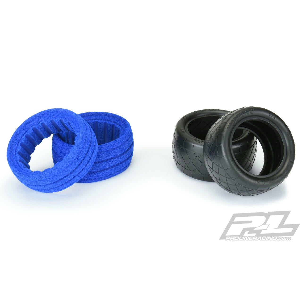 Image of Pro-Line Shadow 2.2 MC(Clay) 2WD Rear Buggy Tires w/Inserts PRO8286-17
