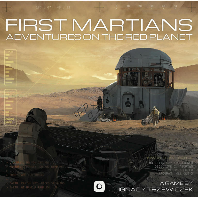 Image of First Martians: Adventures on the Red Planet Board Game PSIPLG0088