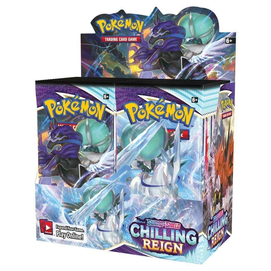 Pokemon TCG: Sword & Shield - Chilling Reign Booster Display (36)
