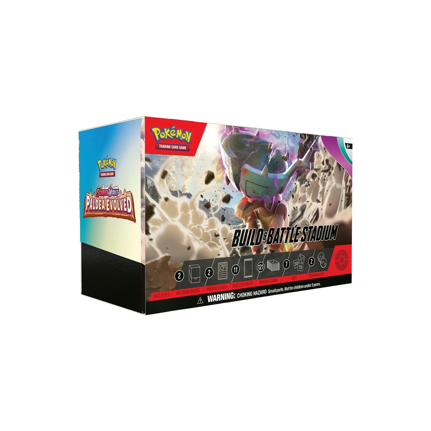 Image of Pokemon Scarlet & Violet Paldea Evolved Build & Battle Stadium BAN185-85372
