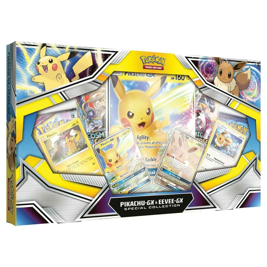 Pokemon TCG: Pikachu-Gx & Eevee-Gx Special Collection, Multicolor