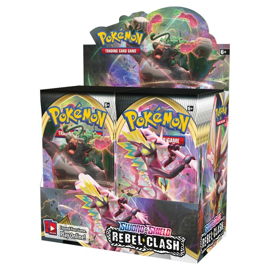 Pokemon TCG: Sword & Shield Rebel Clash Booster Box